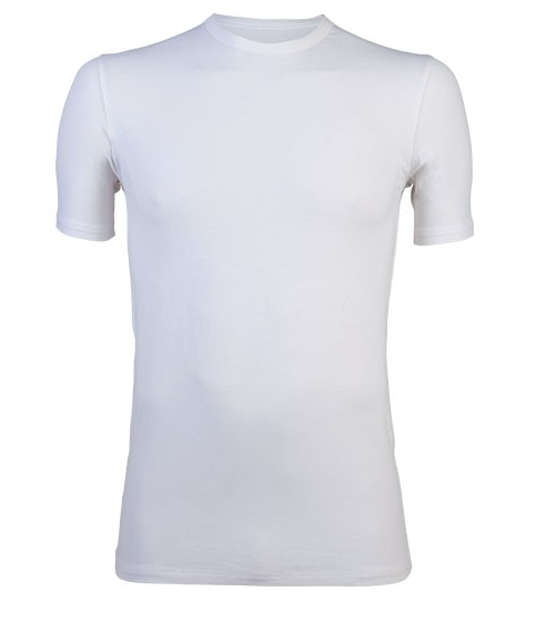 Basic O-hals T-shirt