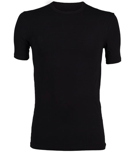 Basic O-hals T-shirt