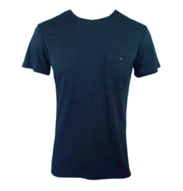 Luxe T-shirt met borstzak
