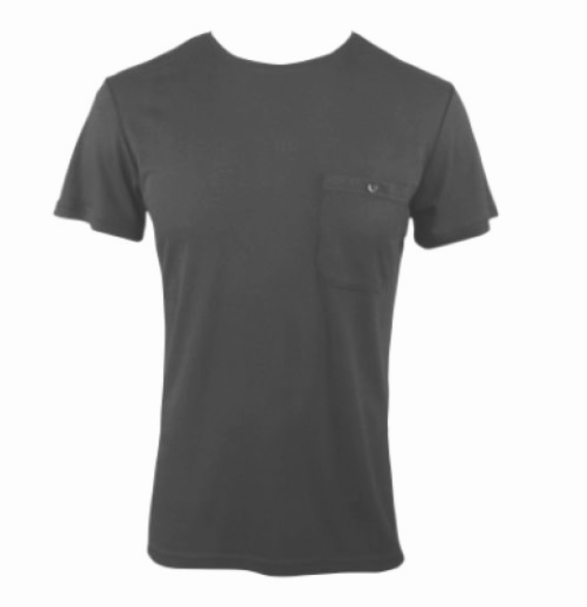 Luxe T-shirt met borstzak
