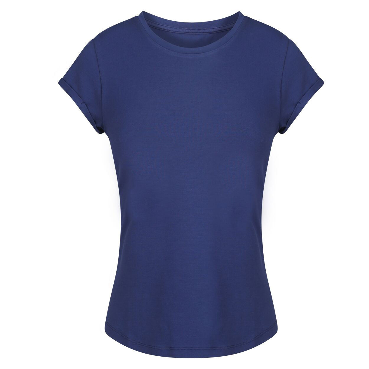 Premium T-shirt met ronde zoom