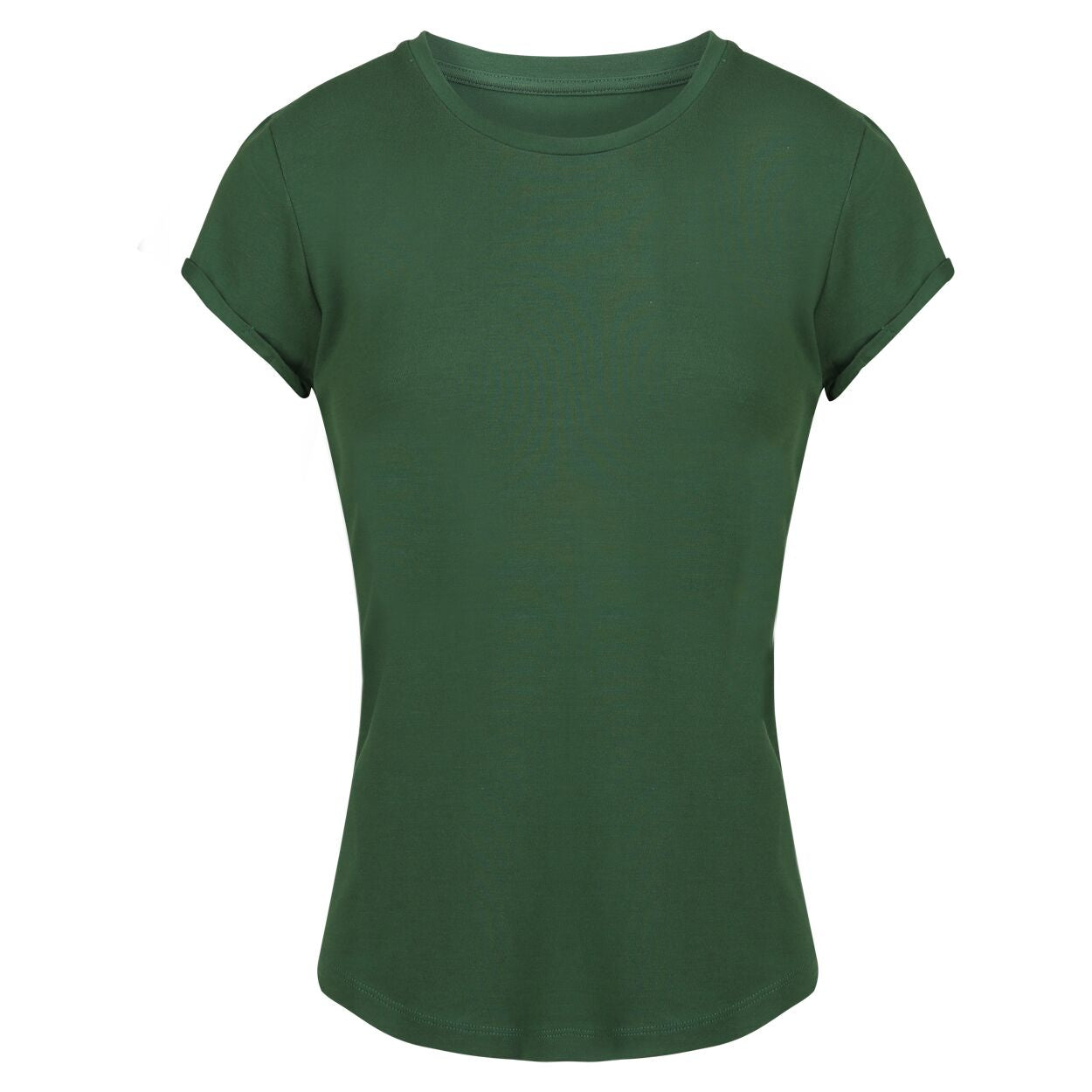 Premium T-shirt met ronde zoom