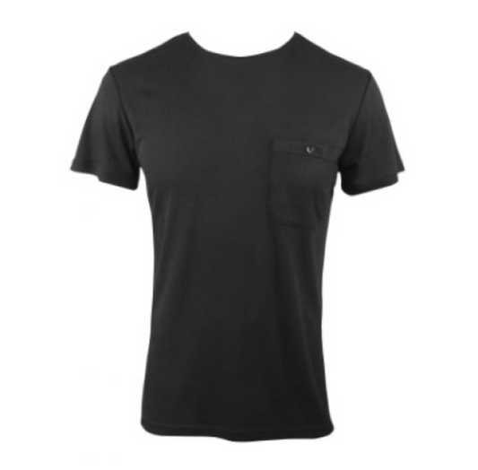 Luxe T-shirt met borstzak