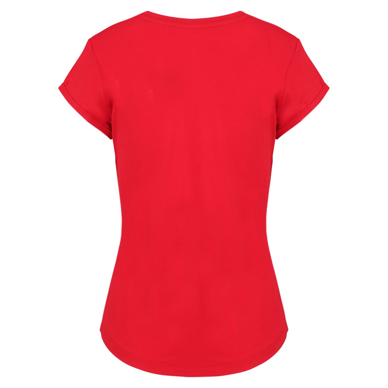 Premium T-shirt met ronde zoom